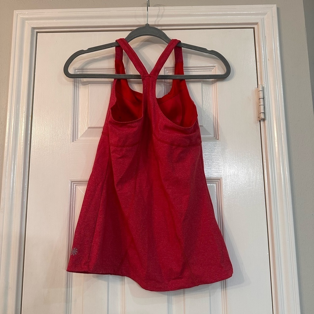 Athleta Red Racerback Tank Top - Picture 4 of 4